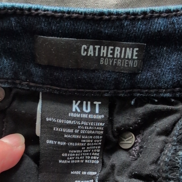 Kut from the Kloth Black Ankle Jeans - Picture 3 of 8